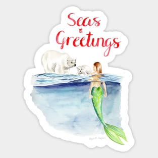 Seas & Greetings Sticker